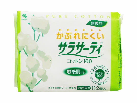 小林製薬/サラサーティコットン100 112個