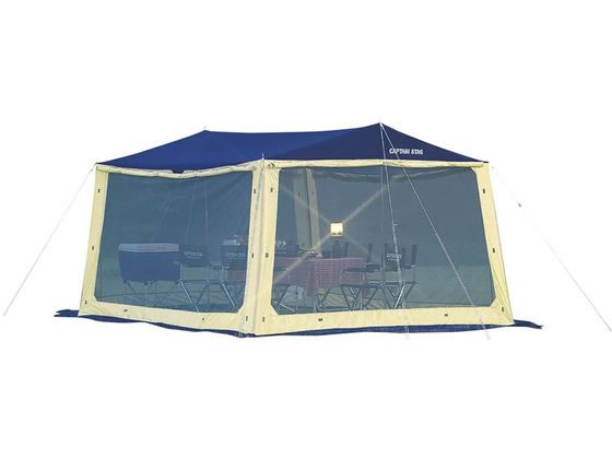 【ブラックフライデー限定★27日9:59迄店内ポイント2倍】送料無料 【お取り寄せ】キャプテンスタッグ レニアスメッシュタープセット メッシュタープ タープ ア...