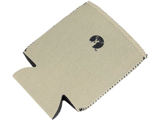 【レビュー投稿で100円OFFクーポン】キャプテンスタッグ CS ソフト缶ジャケット ベージュxブラック キャンプ用品 アウトドア 釣り具