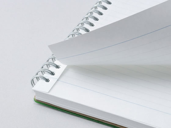 【マラソン限定★2,000円クーポン＆ポイント2倍】マルマン セプトクルール ノート A4 7mm罫 80枚 グリーン N570B-03 リング綴じタイプ A4ノート