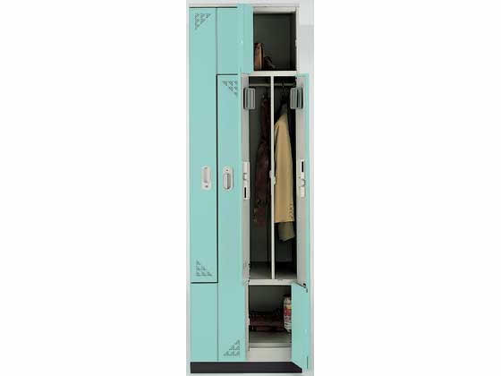 【レビュー投稿で100円OFFクーポン】【メーカー直送】コクヨ ペアフォート 4人用ロッカー W600×D515×H2000ナチュラルグレー【代引不可】【組立・設置・送料無料】スチールロッカー キャビネット オフィス家具 [2]