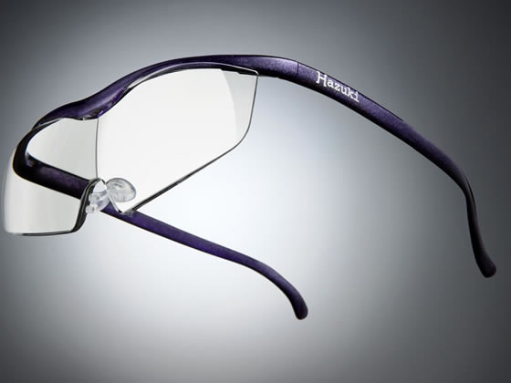 【レビュー投稿で100円OFFクーポン】【お取り寄せ】Hazuki ハズキルーペ ラージ クリアレンズ1.6倍 紫 ..