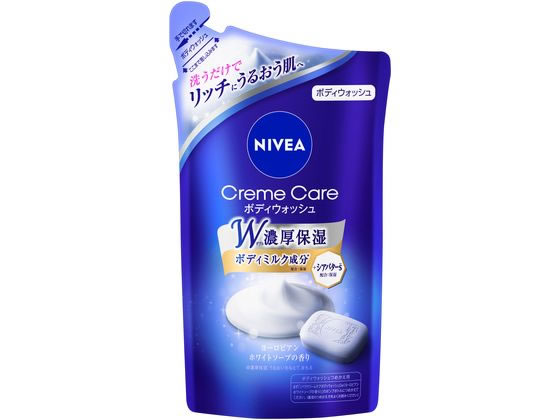 KAO ニベアクリームケアボディウォッシュ ヨーロピアンホワイトソープ 詰替360mL ボディソープ