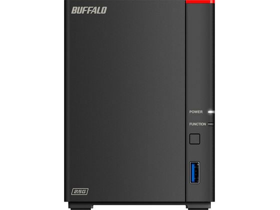 【レビュー投稿で100円OFFクーポン】【お取り寄せ】バッファロー リンクステーション ネットワークHDD 2ベイ 8TB LS720D0802 NAS 外付けドライブ USBメモリ パソコン 家電 - Image 2