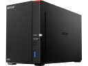 【店内全品ポイント2倍★16日9:59迄】 【お取り寄せ】バッファロー リンクステーション SOHO向け 2ベイ 12TB LS720DN1202B(2)