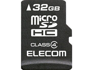 エレコム/microSDHCカード Class4 データ復旧サービス付 32GB