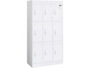 【メーカー直送】コクヨ LKロッカー 9人用 ホワイト LK-N9SAW【代引不可】【組立・設置・送料無料】