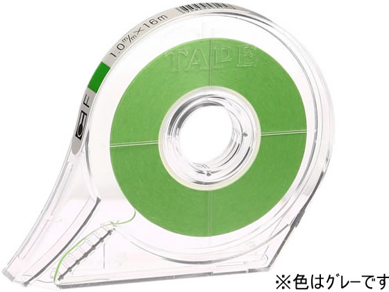 【お取り寄せ】タケダ ICフリーテープ 1mm×16m グレー F1.0 罫線テープ ボード関連 POP 掲示