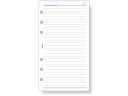 【ポイント2倍★22日20:00~27日9:59迄】 レイメイ藤井 ノートリフィル 聖書サイズ 横罫ノート 5.0mm罫 30枚 ルーズリーフ ノート