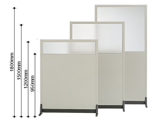 【スーパーSALE限定2,000円クーポン＆11日9:59迄ポイント2倍】 【メーカー直送】コクヨ パーティションE 上面ガラスパネル増連 W1200×H1800【代引不可】【組立・設置・送料無料】 パネル 連結パーテーション 間仕切り オフィス家具