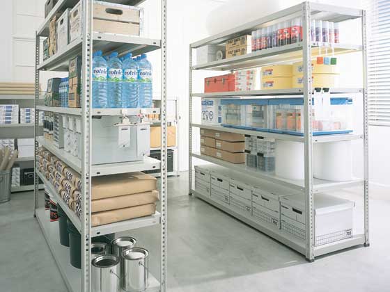 【メーカー直送】コクヨ ノンボルトシェルビングE 標準 6段 W1215×D615×H1800【代引不可】【組立・設置・送料無料】 [2]