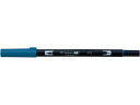 【店内全品ポイント2倍★16日9:59迄】 【お取り寄せ】トンボ鉛筆 デュアルブラッシュペン ABT Reflex Blue AB-T493