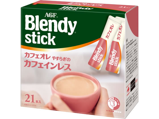 AGF/ブレンディ スティックカフェオレ やすらぎのカフェインレス 21本