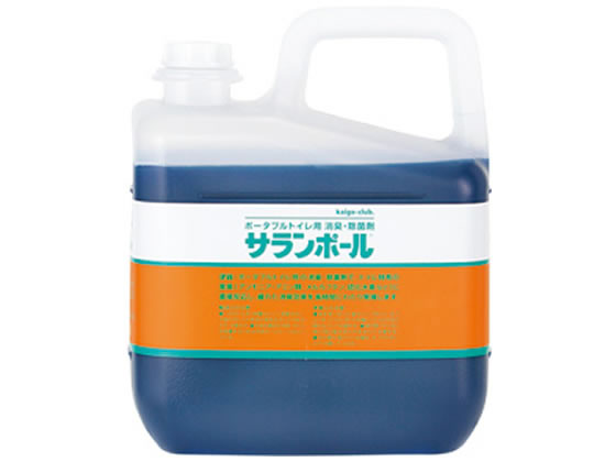 【仕様】除菌剤配合で悪臭抑制効果が持続します。●便器・ポータブルトイレ用消臭・除菌剤●内容量：5kg●希釈して使用●希釈倍率：50倍※目安の希釈倍率となります。汚れの度合い、使用用途に応じて希釈してください。●液性：酸性【備考】※メーカーの都合により、パッケージ・仕様等は予告なく変更になる場合がございます。【検索用キーワード】さらや　SARAYA　さらんぽーる　消臭剤　除菌剤　ポータブルトイレ用　便器用　悪臭抑制　希釈タイプ　1本　1個　5kg　5キログラム　5000g　5000グラム　トイレ衛生管理　介護介助用品　排泄ケア　RPUP_02便器・ポータブルトイレの消臭・除菌に。