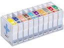 【ポイント2倍★22日20:00~27日9:59迄】 リヒトラブ カラーナンバーラベル M(ロールタイプ) セット(0~9) HK753R-コミ インデックスラベル ふせん メモ ノート