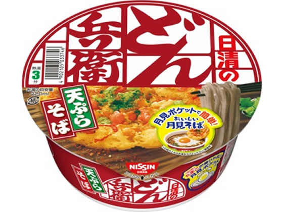 日清食品 どん兵衛 天ぷらそば〔東〕 100g そば インスタント食品 レトルト食品