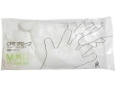 【ポイント2倍★19日20:00〜26日1:59迄】ファーストレイト CPEグローブ クリアー M 100枚 FR-861 ポリエチレン 使い捨て手袋 作業用手...