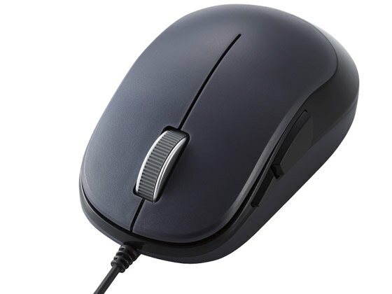 エレコム BlueLEDマウス 有線 5ボタン ブラック M-Y9UBBK 有線 LED マウス PC周辺機器
