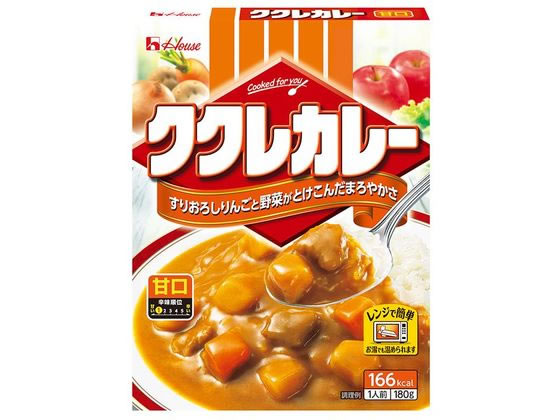 【スーパーセール期間中ポイント2倍】ハウス/ククレカレー甘口 180g《9/4(日)20:00〜9/11(日)01:59まで》