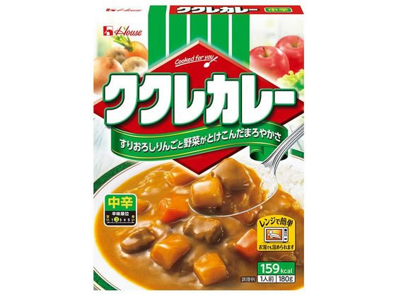 ハウス ククレカレー中辛 180g カレ