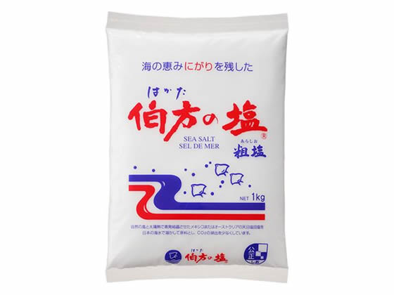 伯方塩業 伯方の塩(粗塩) 1kg 塩 砂糖 調味料 食材