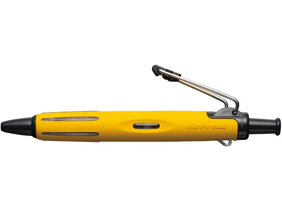【マラソン限定★ポイント2倍】トンボ鉛筆 ノック加圧式油性ボールペン エアプレス イエロー BC-AP52 黒インク 油性ボールペン cocodecow-10150174 ココデカウ サンプル画像3