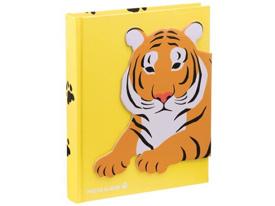 【レビュー投稿で100円OFFクーポン】マークス コルソグラフィア コレクションアルバム・アニマル L判 トラ ポケットアルバム アルバム スクラップブック フ...