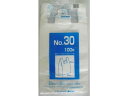 システムポリマー レジ袋 LP(乳白) No.30 100枚 LP-30 レジ袋 乳白色 ラッピング 包装用品 その1