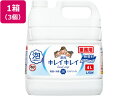 送料無料 ライオンハイジーン キレイキレイ薬用泡ハンドソープ プロ無香料 4L×3個 泡ハンドソープ 業務用 ハンドケア スキンケア
