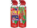 【店内全品ポイント2倍★16日9:59迄】 アース製薬 アースジェット450mL 2本パック スプレータイプ 殺虫剤 防虫剤 掃除 洗剤 清掃