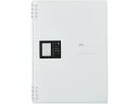 【店内全品ポイント2倍★16日9:59迄】 キングジム リングノート テフレーヌ B5 透明 9855TTE-T バインダーノート B5