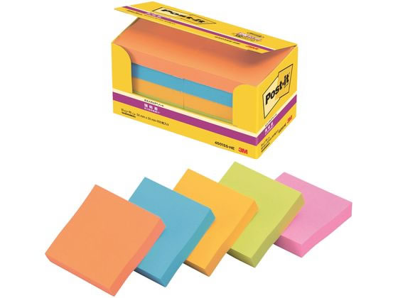【レビュー投稿で100円OFFクーポン】3M ポスト・イットエコノパック強粘着ノート50×50 10個 6501SS-NE 大 ノートタイプ 強粘着タイプふせん インデックス メモ ノート 2