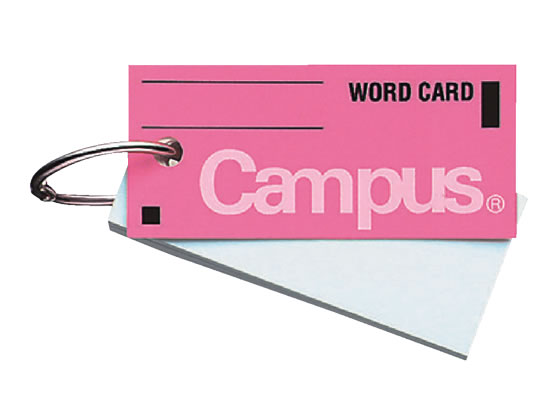 コクヨ キャンパス 単語カード 中 ピンク タン-101P 単語カード 情報カード 事務用ペーパー ノート