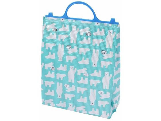 【レビュー投稿で100円OFFクーポン】【お取り寄せ】オカザキ アルミ保冷保温バッグ シロクマブルー お..
