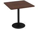 【店内全品ポイント2倍★16日9:59迄】 【メーカー直送】Y2K カフェテーブル 75×75cm 角型 ダークブラウン CTRR-75S-DB【代引不可】【お...
