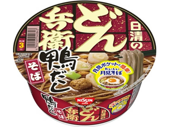 ＼スーパーSALE期間限定★店内全品P2倍以上&2000円OFFクーポン／日清食品 どん兵衛 鴨だしそば105g そば インスタント食品 レトルト食品のサムネイル