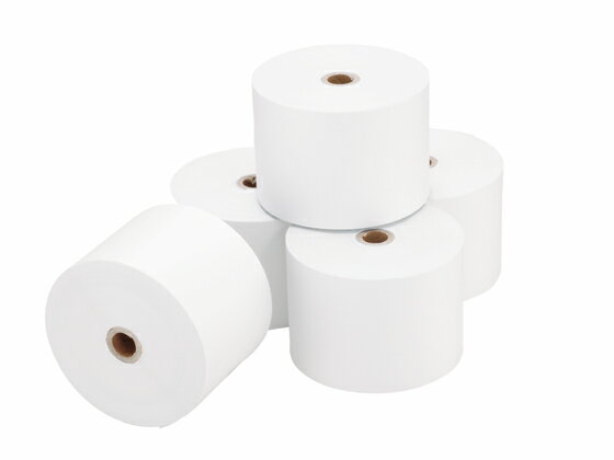 【レビュー投稿で100円OFFクーポン】中保存用サーマルレジロール 幅45×外径80×内径12mm 5巻 レジロール 感熱紙