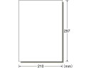 エーワン/スーパーエコノミーラベル A4 ノーカット 500枚