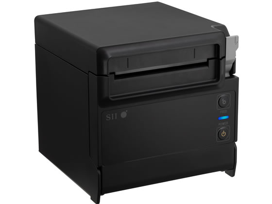 【レビュー投稿で100円OFFクーポン】セイコーインスツル (Airレジ対応)レシートプリンター 電源セット付 黒 レジスタ本体 感熱紙用 レジスタ