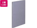 【スーパーDEAL ポイント10%バック】 コクヨ ガバットファイル〈NEOS〉A4-Sブルーグレー 10冊 フ-NE90DM 背幅可変式 A4 フラットファイ...