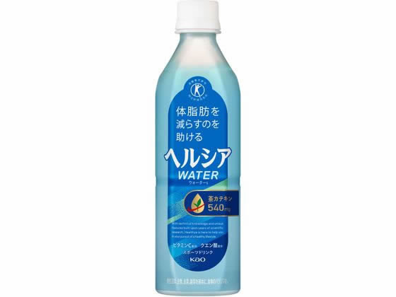 KAO ヘルシアウォーター 500ml スポーツドリンク 清涼飲料 ジュース 缶飲料 ボトル飲料