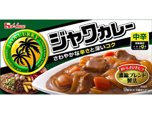 ハウス/ジャワカレー 中辛大 185g