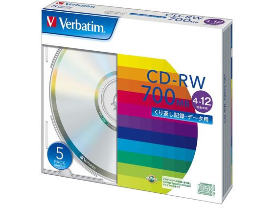 バーベイタム データ用CD-RW700MB 4～12