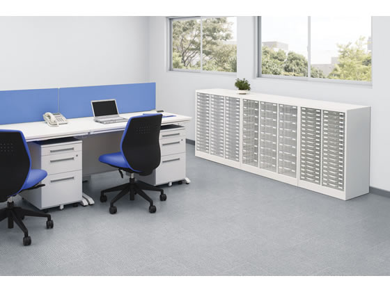 【レビュー投稿で100円OFFクーポン】【メーカー直送】生興 整理ケース B4判 2列深型9段 W595×H880 ホワイト【代引不可】【組立・設置・送料無料】フロアケース B4 書類整理庫 ファイリングキャビネット ロッカー オフィス家具