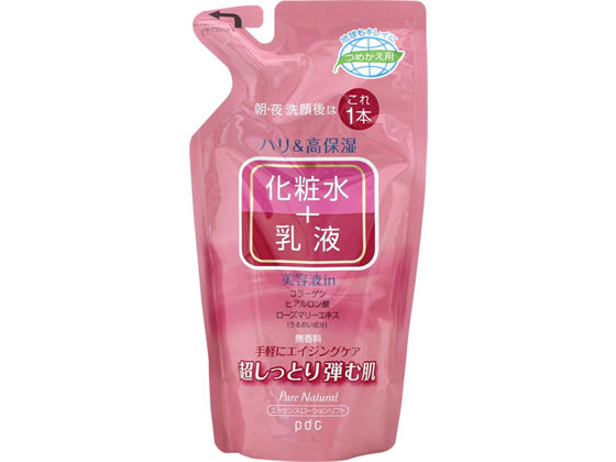 【ブラックフライデー限定★27日9:59迄店内ポイント2倍】【お取り寄せ】pdc ピュア ナチュラル エッセンスローションリフト 詰め替え 200mL 化粧水 ウォーター 基礎化粧品 スキンケア(4)