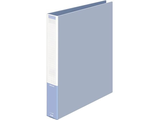 【レビュー投稿で100円OFFクーポン】【お取り寄せ】プラス ファイル 2リングファイル A4 ブルー 87004 FL-101RF A4 丸型2穴リングファイル PP製 リング式ファイル