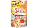 【レビュー投稿で100円OFFクーポン】日本緑茶センター やさしいデカフェ紅茶 ピーチ 1.2g×10包 ティーバッグ 紅茶 ココア 飲料