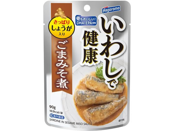 はごろもフーズ いわしで健康 ごまみそ煮 パウチ 90g 缶詰 魚介類 缶詰 加工食品