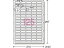 エーワン レーザー用ラベルA4 125面 四辺余白角丸 10枚 65125 21面以上 レーザー ラベルシール 粘着ラベル用紙