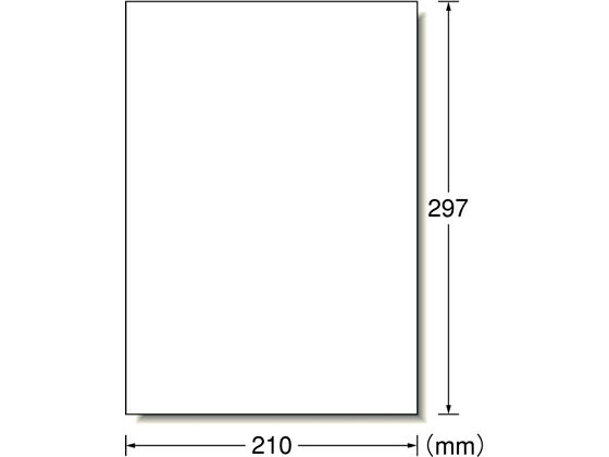 エーワン ラベルシール[再剥離]ノーカット 10枚 31271 ノーカット マルチプリンタ対応ラベル ...